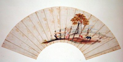 Ventaglio raffigurante l